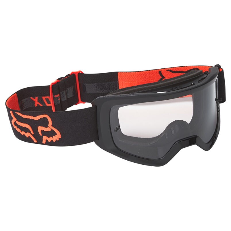 Motokrosové brýle FOX Main Stray OS Black Orange MX22