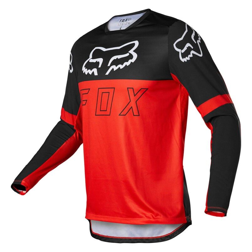 Motokrosový dres FOX Legion Lt Fluo Red MX22  fluo červená  XL