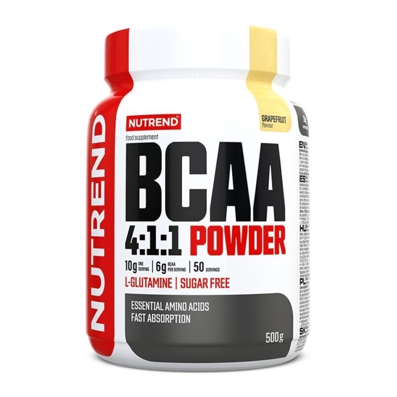 Práškový koncentrát Nutrend BCAA 4:1:1 Powder 500 g  grep