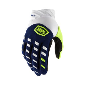 Motokrosové rukavice 100% Airmatic modrá/bílá  modrá/bílá  M